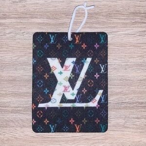 LV signature design car air freshener new (reusable)
